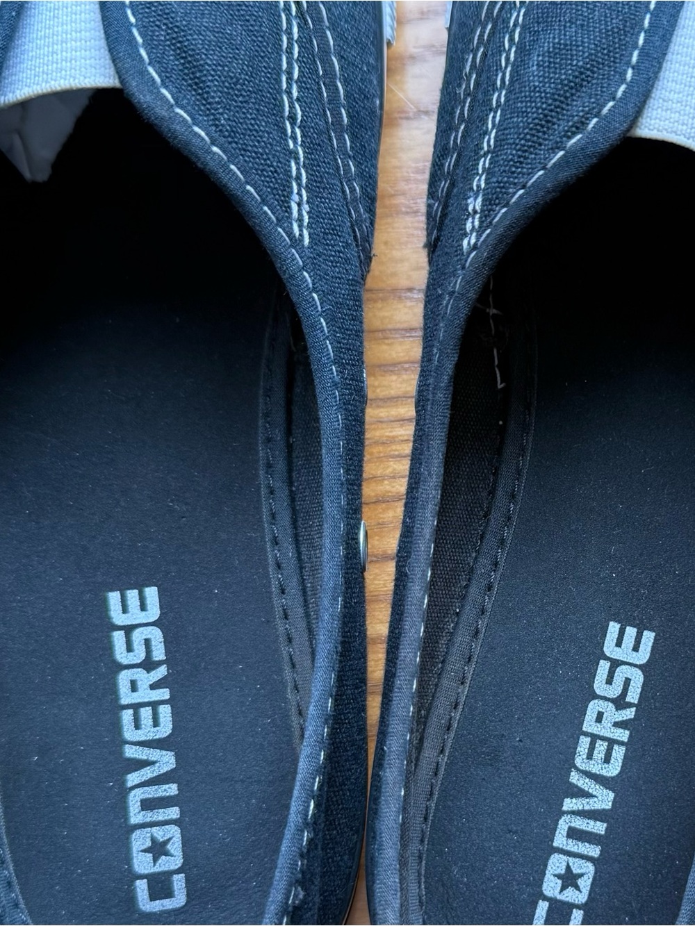 Converse All Star Black Slip On Ballet Sneakers Women’s 8 - Picture 5 of 6